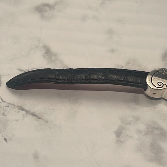 Brighton Tyler watch Reversible leather band with silver tone hearts - Picture 10 of 12